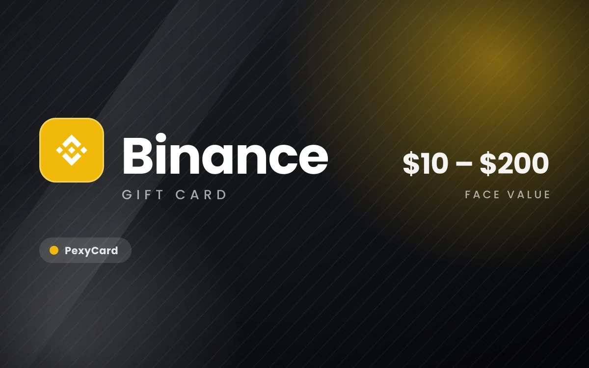 Binance digital gift card