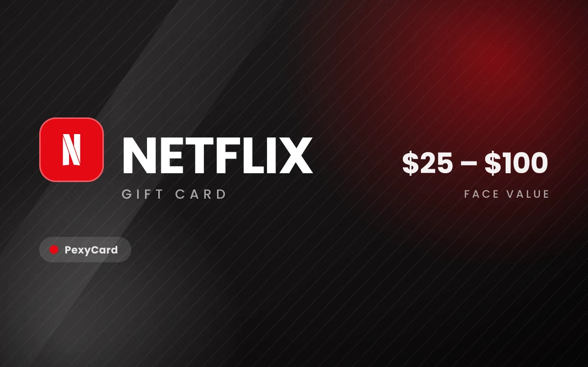 Netflix digital gift card