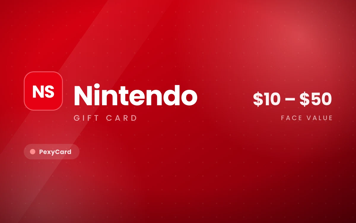 Nintendo eShop digital gift card