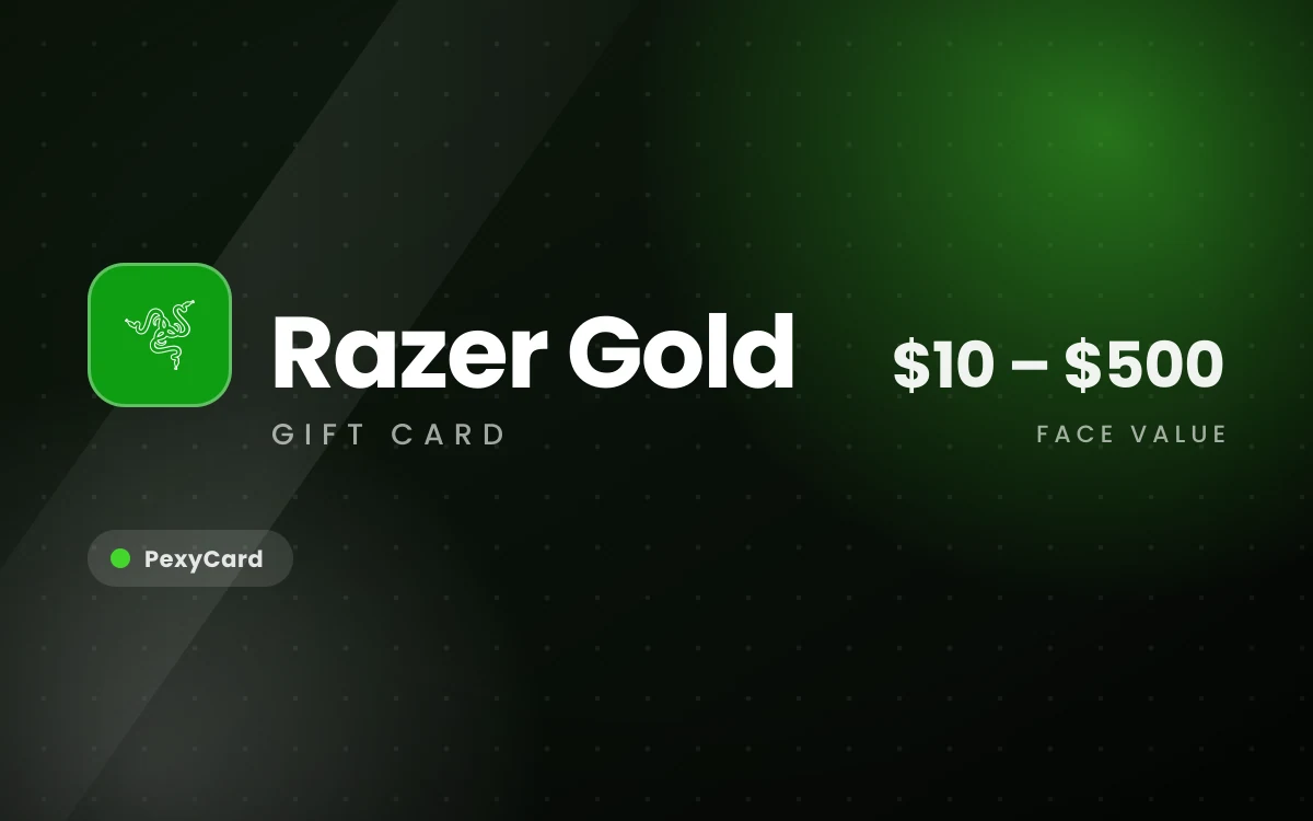 Razer Gold digital gift card